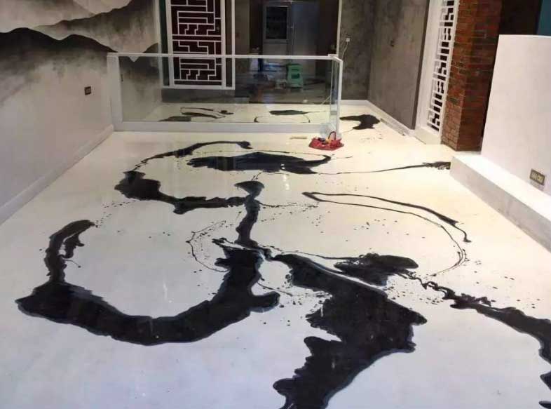 艺术水泥自流平