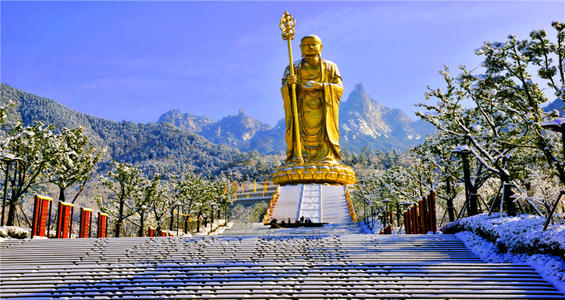 九华山地藏圣像景区
